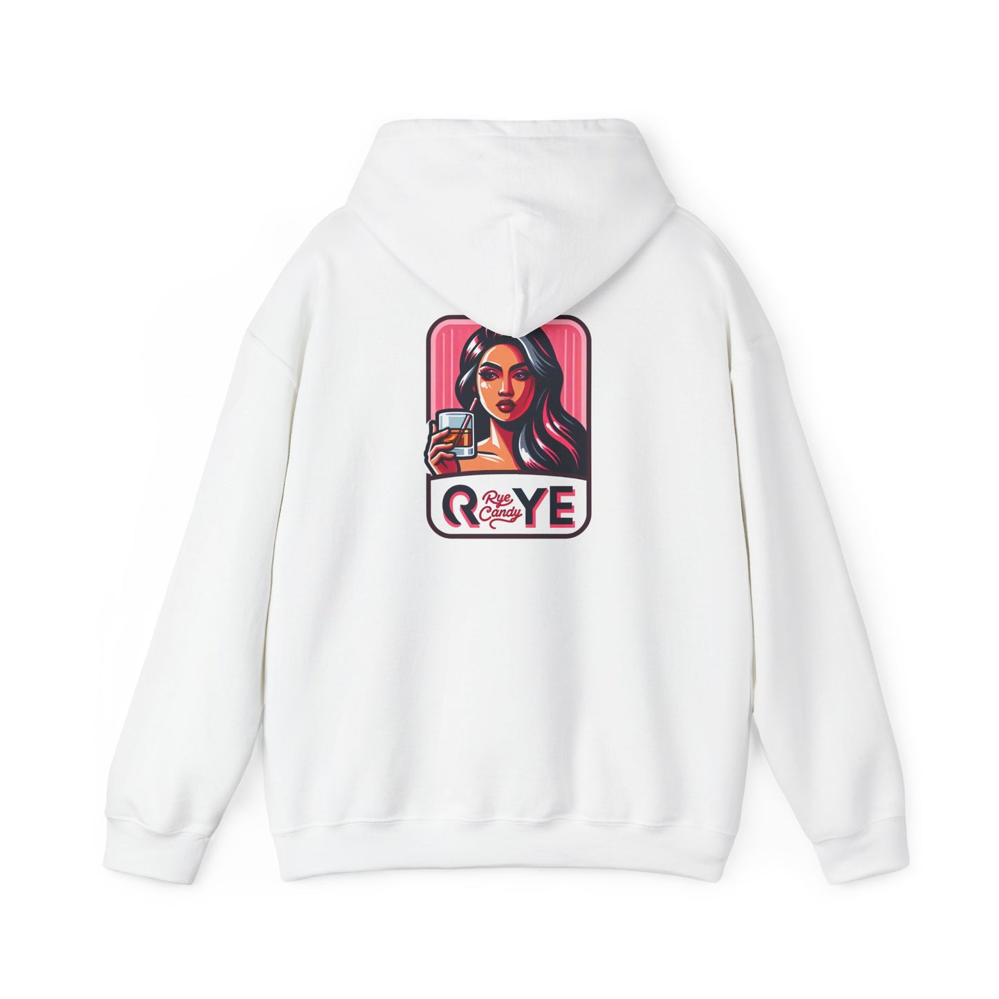 “Rye Candy” Unisex Heavy Hooded Whiskey Sweatshirt