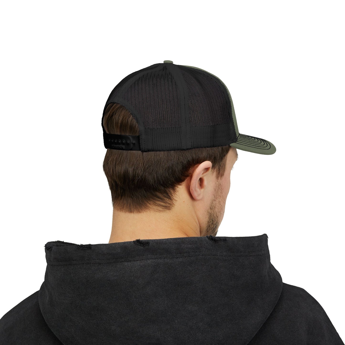 Vintage Rye Whiskey Trucker Cap - Premium Snapback