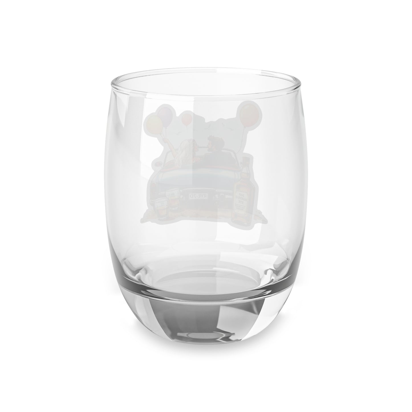 “Just MaRYE’d” Custom Whiskey Glass