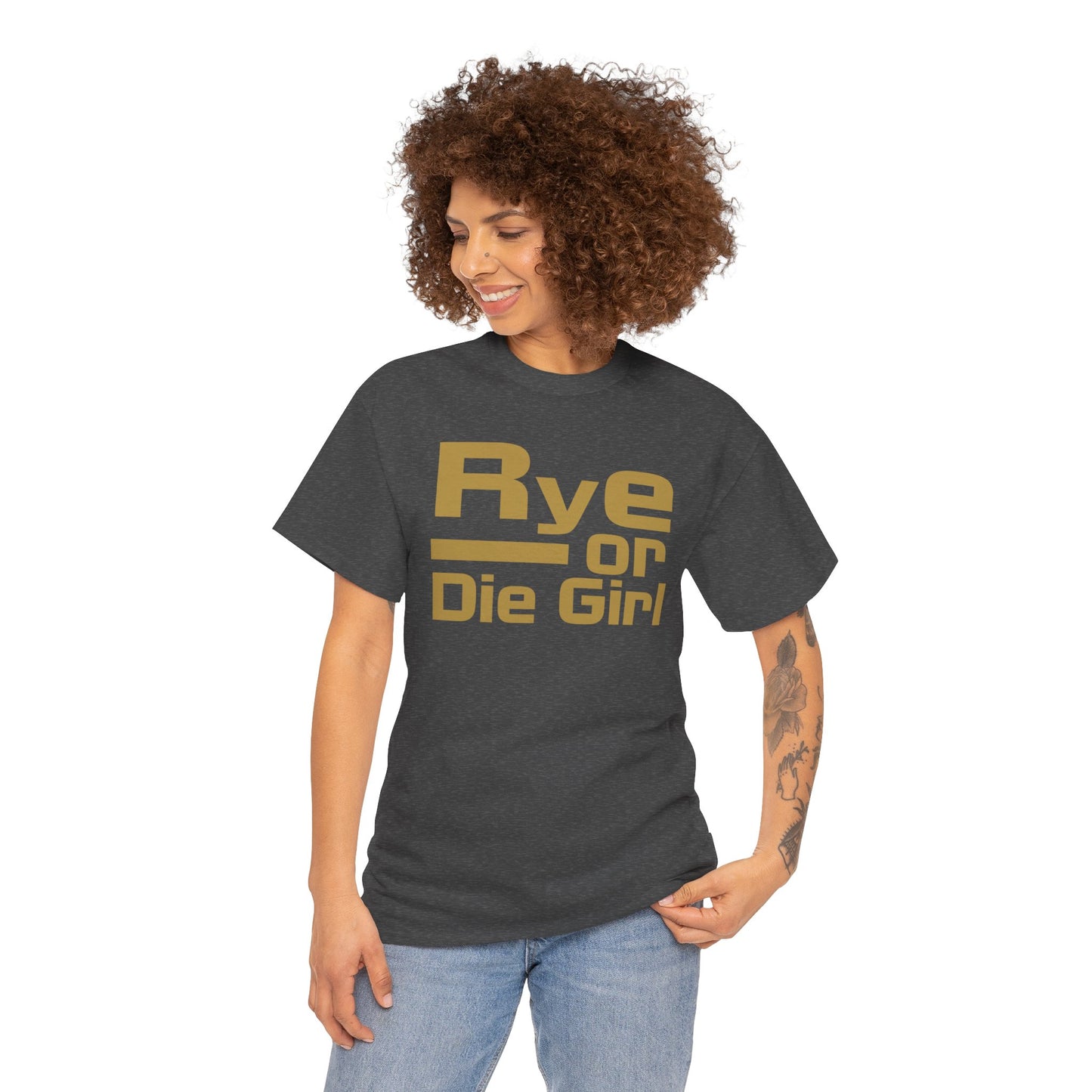 Funny Rye Whiskey T-Shirt | Rye or Die Girl Women's Tee | Whiskey Lover Gift