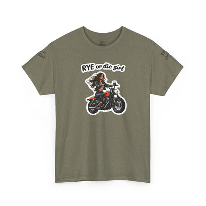 “Rye or Die Girl” Funny T shirt for Whiskey Lovers