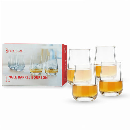 Spiegelau Single Barrel Bourbon Tasting Glasses (Set of 4)