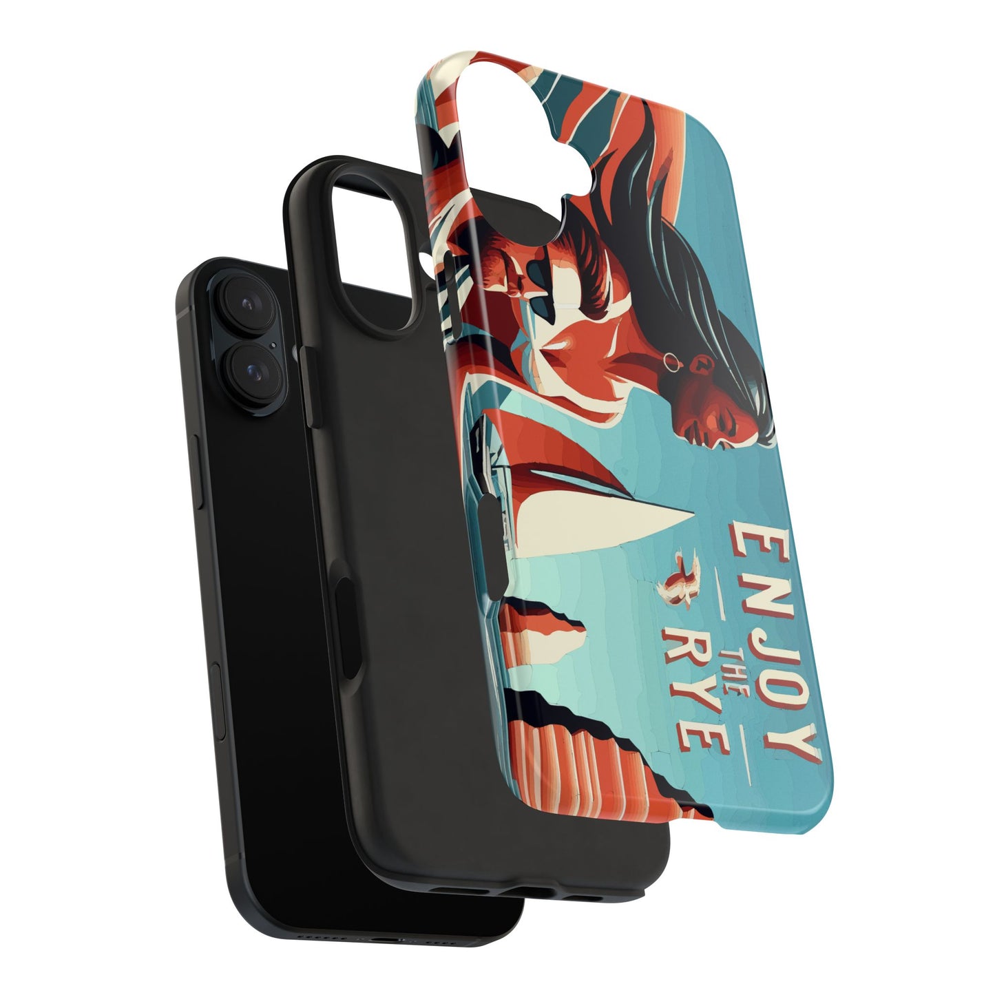 “Enjoy the Rye” Whiskey Theme Phone Cases