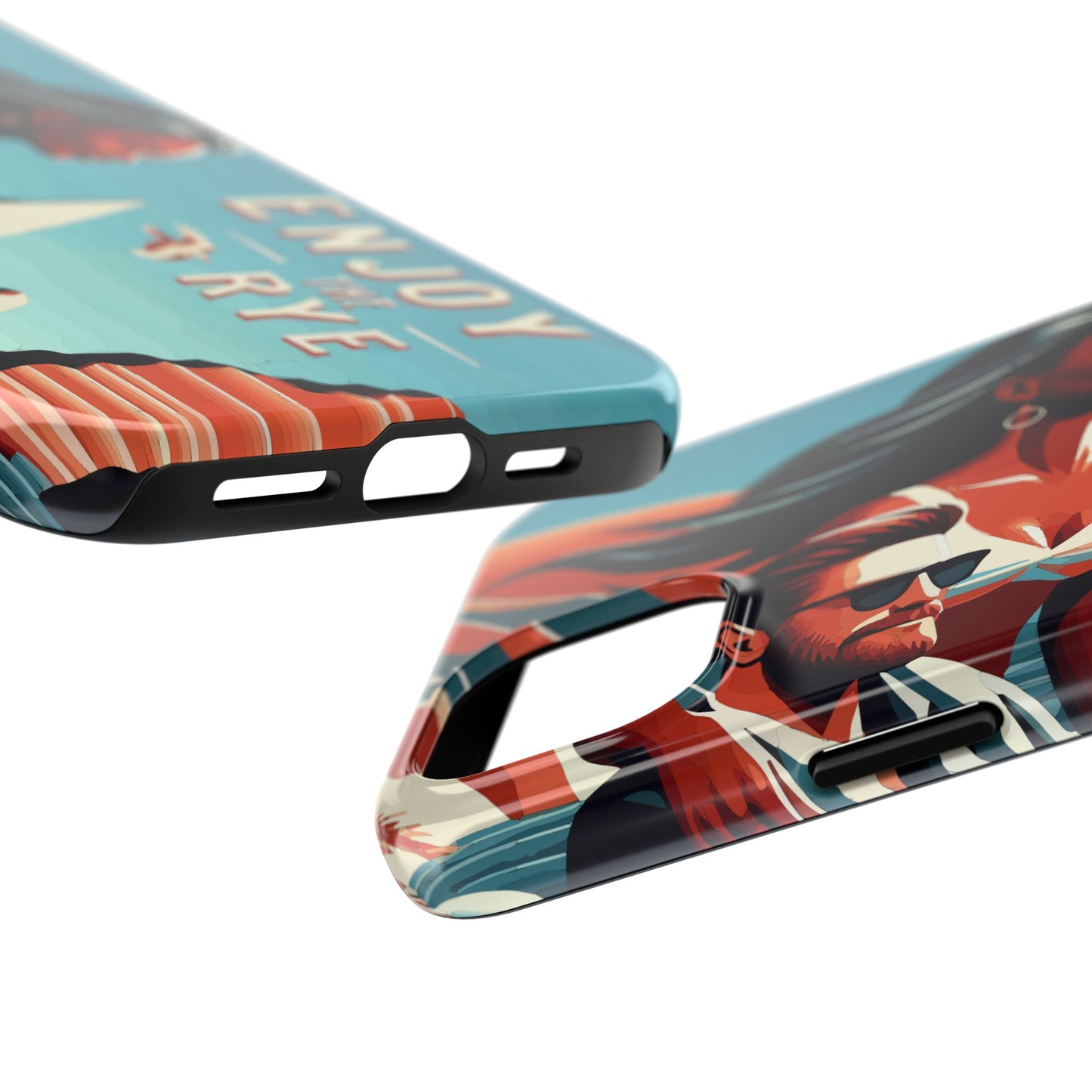 “Enjoy the Rye” Whiskey Theme Phone Cases