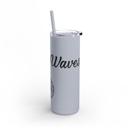 “Rye The Waves” Whiskey Themed Skinny Tumbler