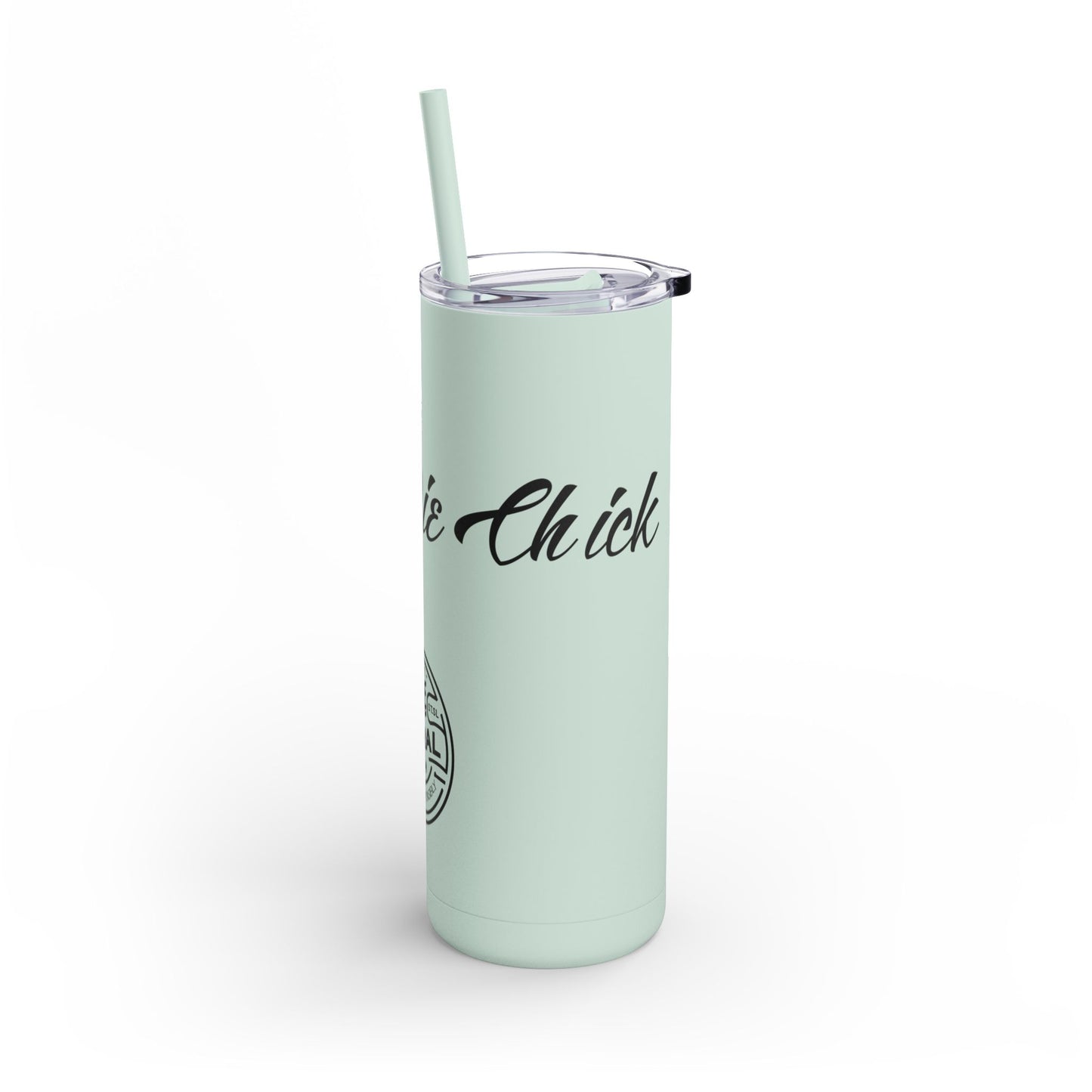 “Rye or Die Chick” Whiskey Themed Skinny Tumbler