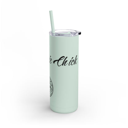 “Rye or Die Chick” Whiskey Themed Skinny Tumbler