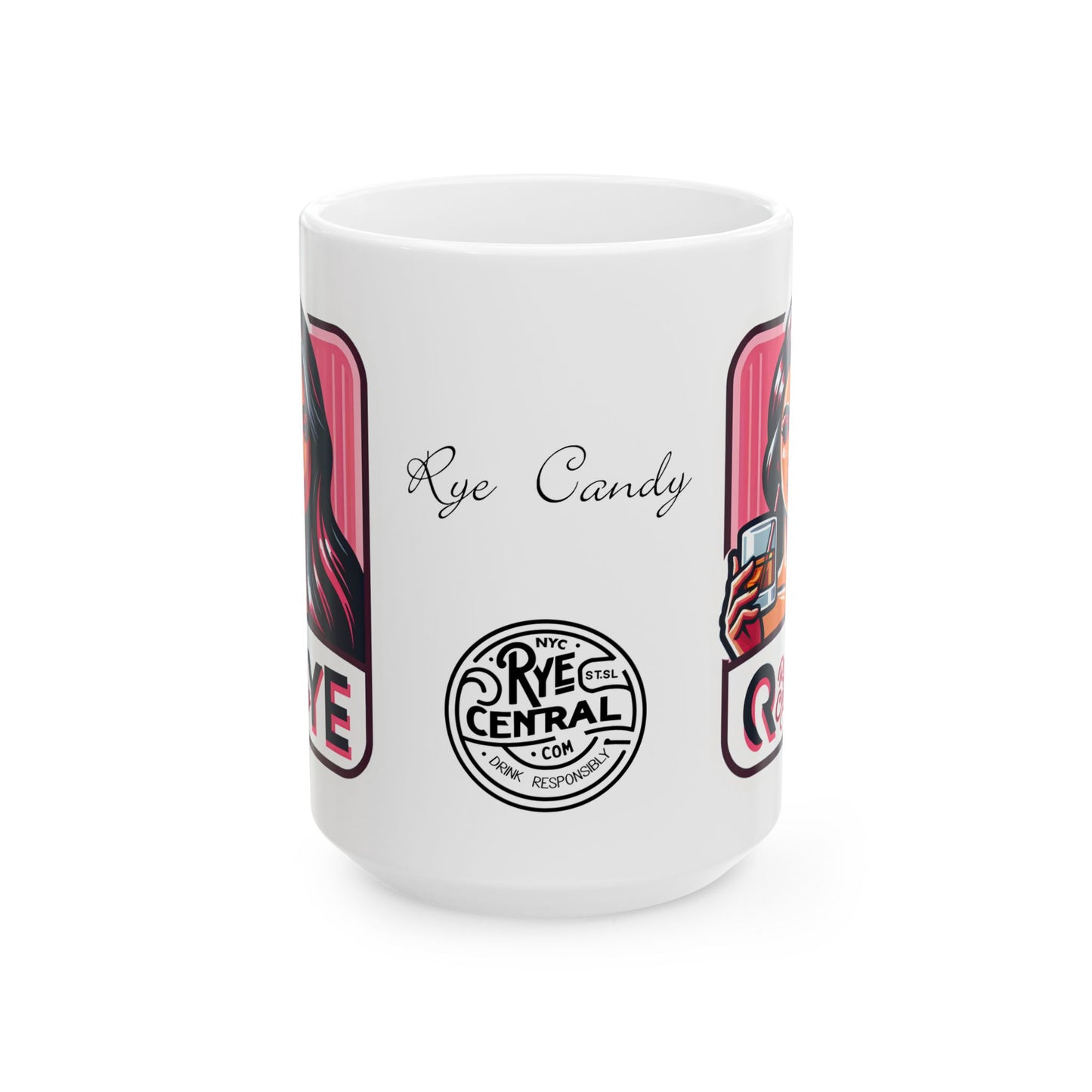 “Rye Candy” Whiskey Ceramic Mug