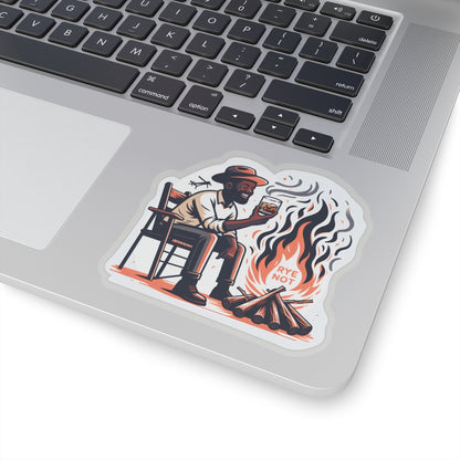 “Rye Not” Whiskey Theme Stickers