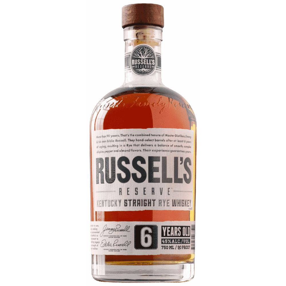 Russell's Reserve 6 Year Rye Bottle
