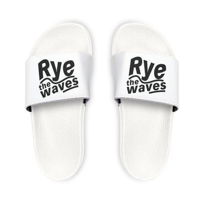“Rye The Waves” Men's Removable-Strap Sandals