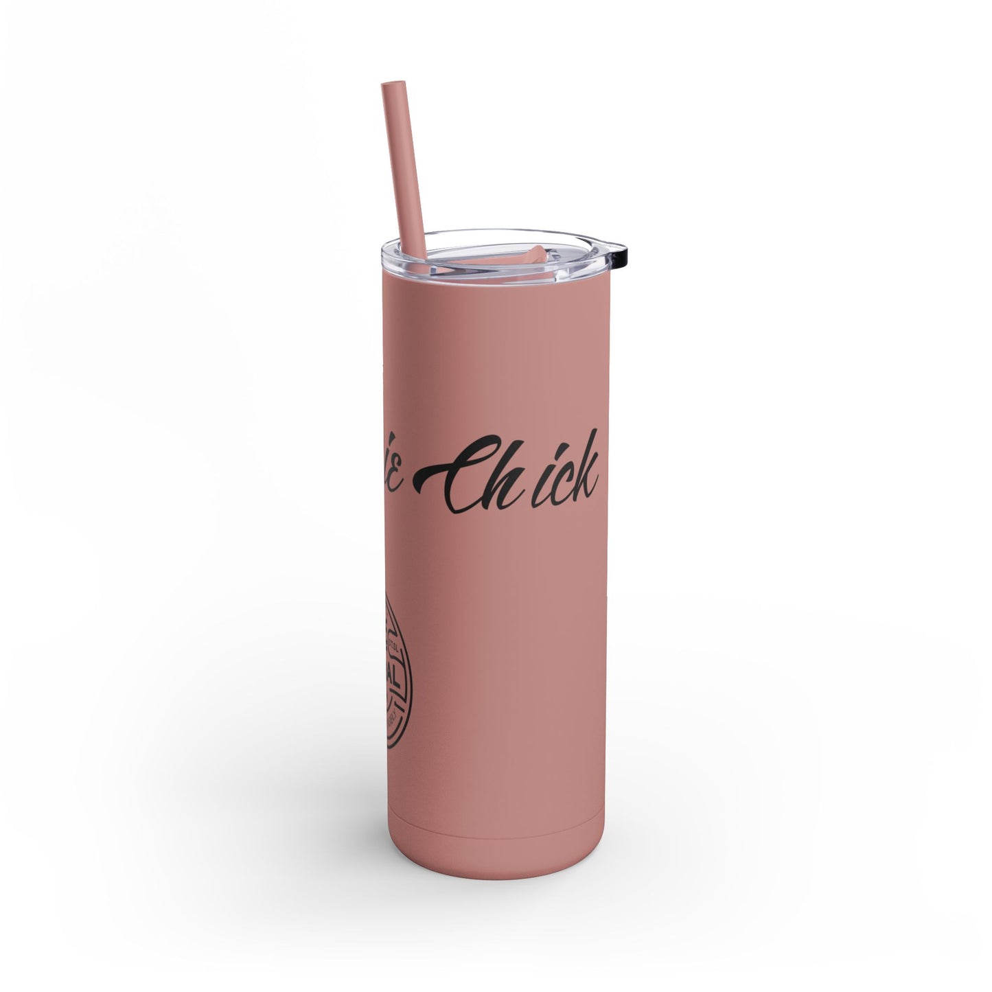 “Rye or Die Chick” Whiskey Themed Skinny Tumbler