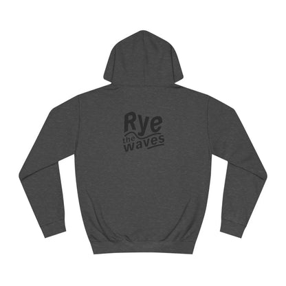 “Rye the Waves” Unisex Surf Whiskey Hoodie 3