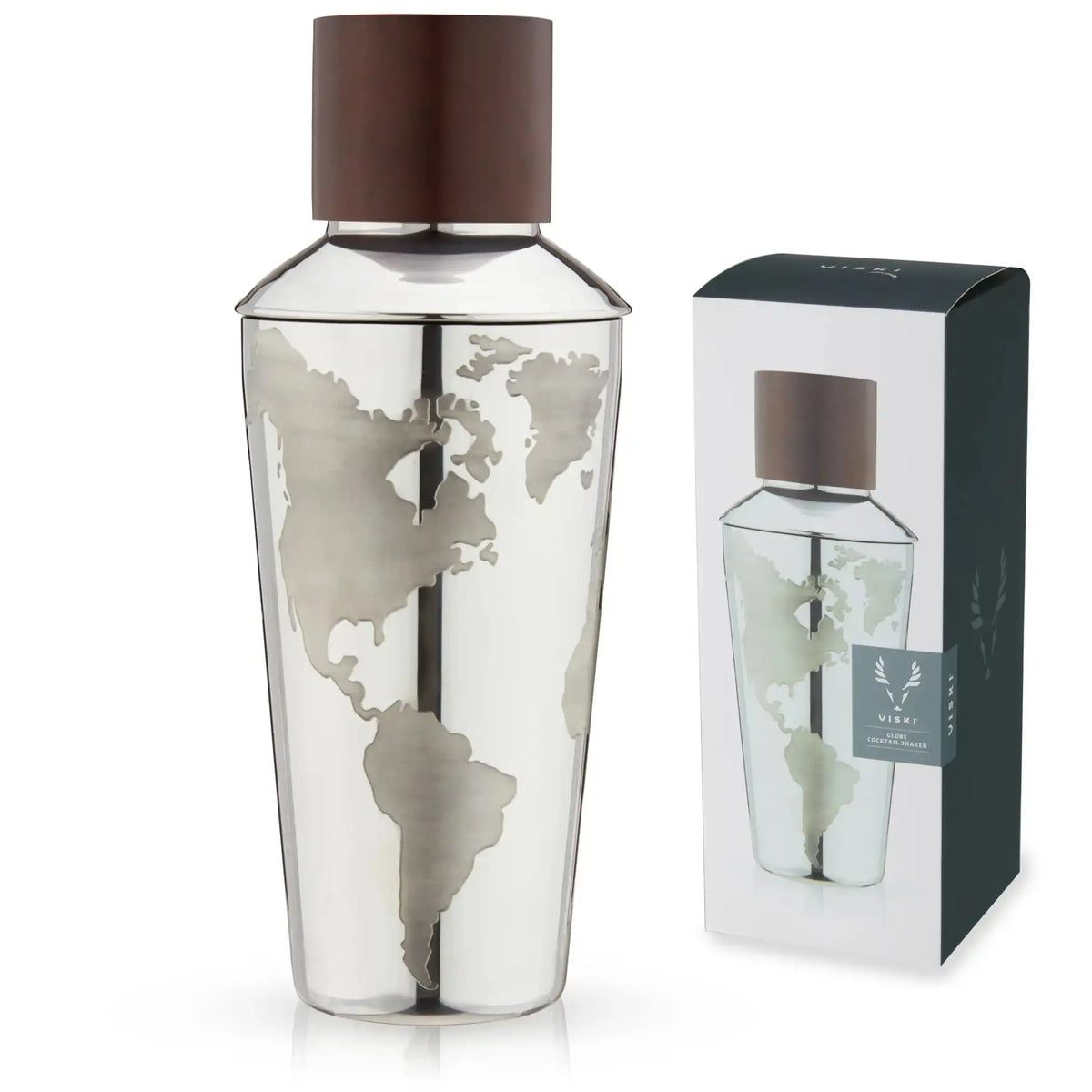 Viski Globe Cocktail Shaker, 32 oz