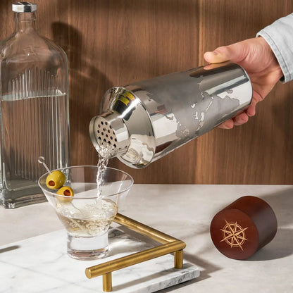 Viski Globe Cocktail Shaker, 32 oz