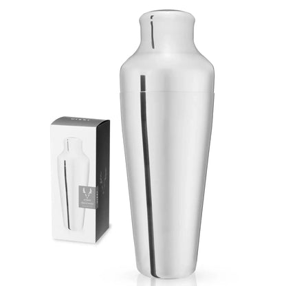 Viski Silver Parisian Cocktail Shaker – Quality Barware