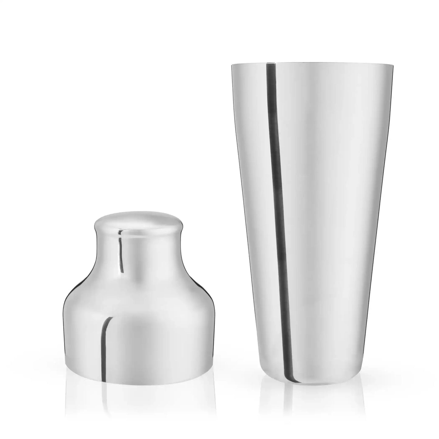 Viski Silver Parisian Cocktail Shaker – Quality Barware