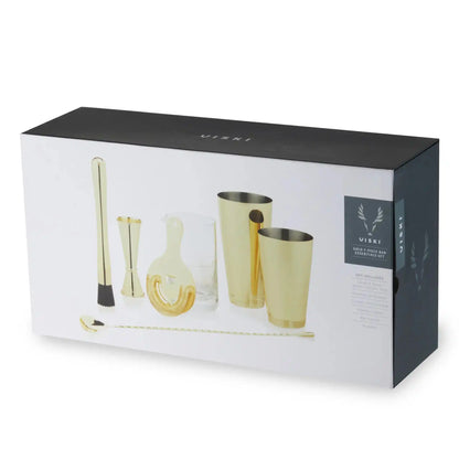 Gold Bar Essentials Set for Perfect Cocktails 7-Piece 