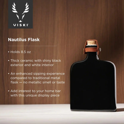 Reserve Nautilus Flask by Viski