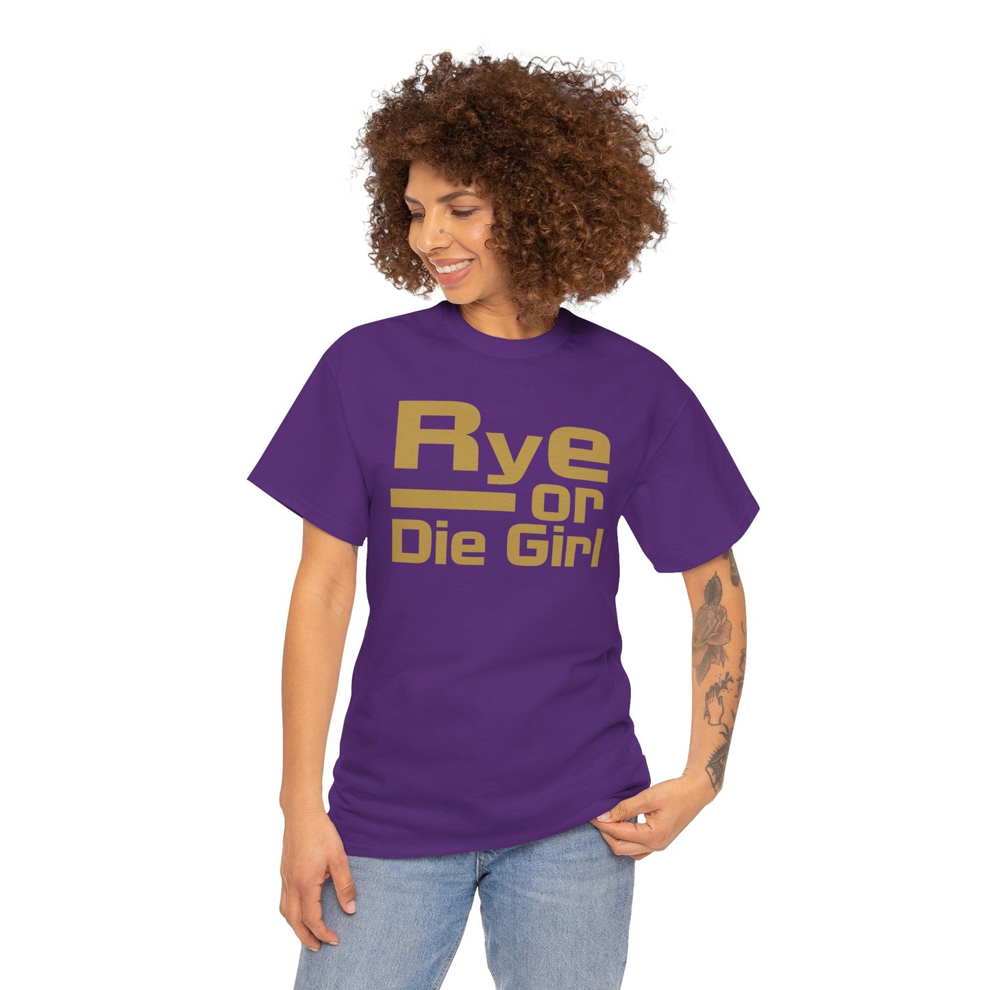 Funny Rye Whiskey T-Shirt | Rye or Die Girl Women's Tee | Whiskey Lover Gift