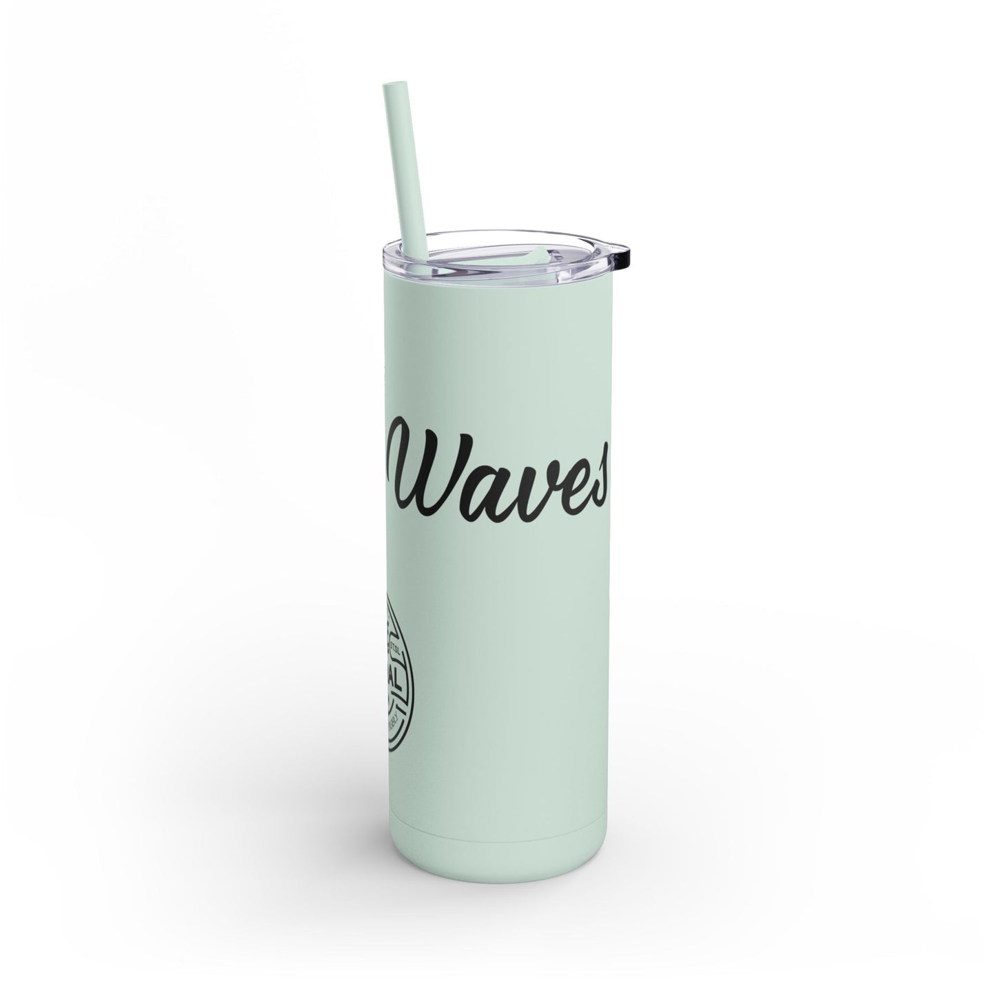 “Rye The Waves” Whiskey Themed Skinny Tumbler