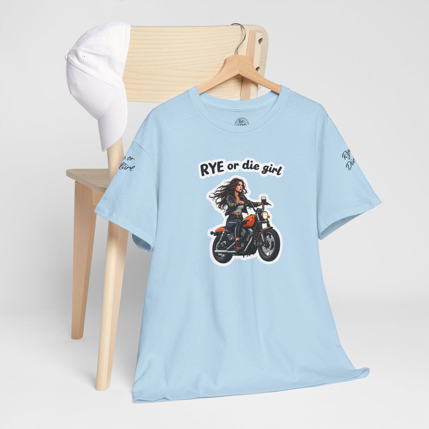 “Rye or Die Girl” Funny T shirt for Whiskey Lovers
