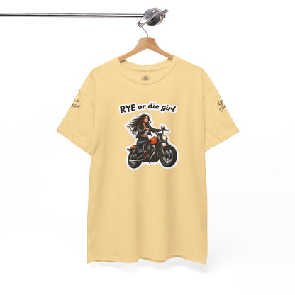 “Rye or Die Girl” Funny T shirt for Whiskey Lovers