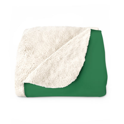 RyeCentral Whiskey Sherpa Fleece Blanket
