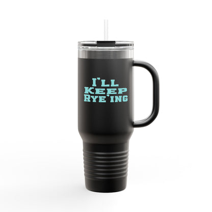 Eco-Friendly Whiskey Golf Tumbler - 40oz Insulated Steel, Reusable