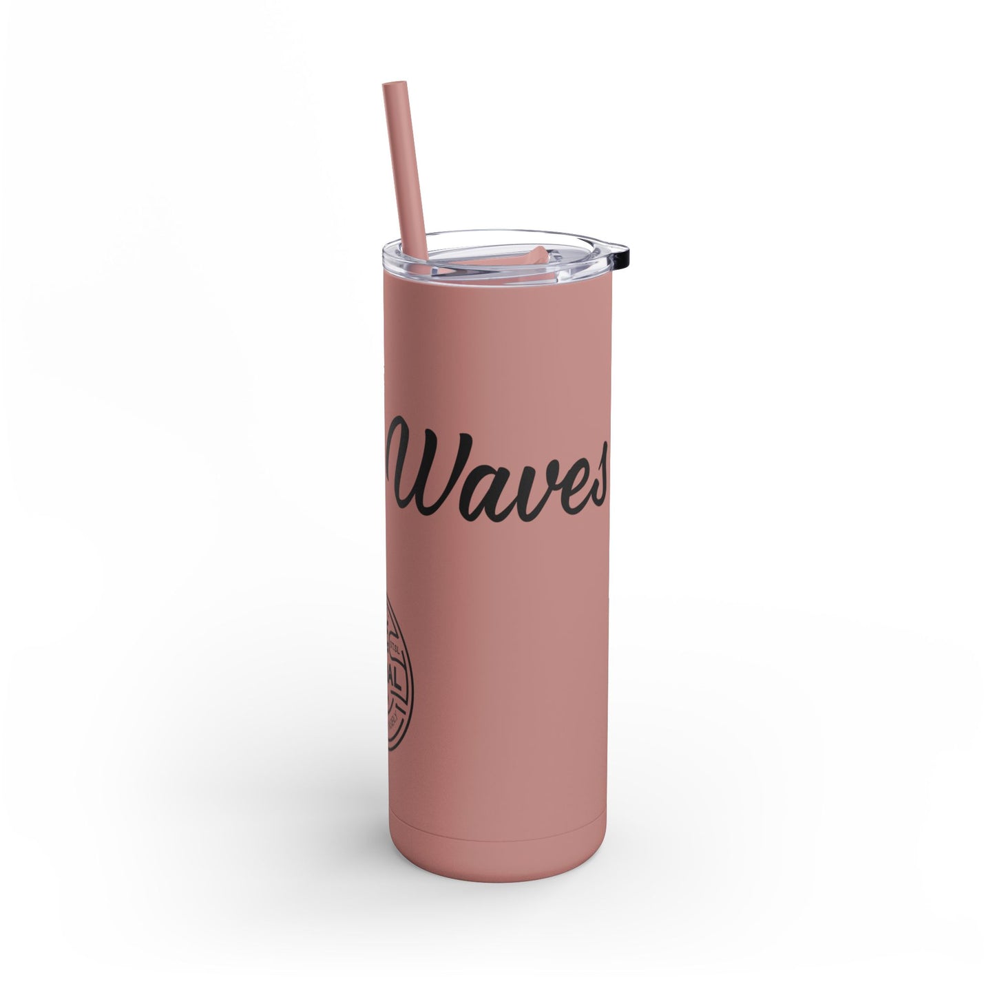 “Rye The Waves” Whiskey Themed Skinny Tumbler