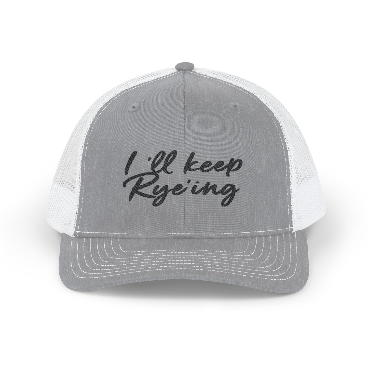 Whiskey Snapback Cap - I'll Keep Rye'ing - Golf Hat Limited Edition