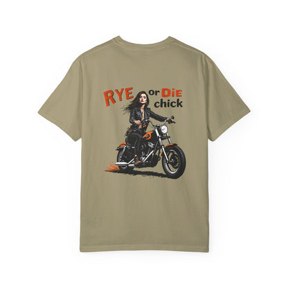 “Rye Or Die Chick” Rye Whiskey Funny T shirt