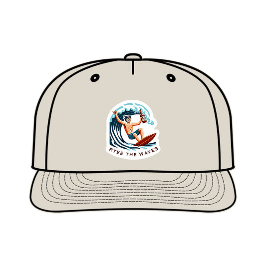 “Rye The Waves” Whiskey Surf Cap Model 3