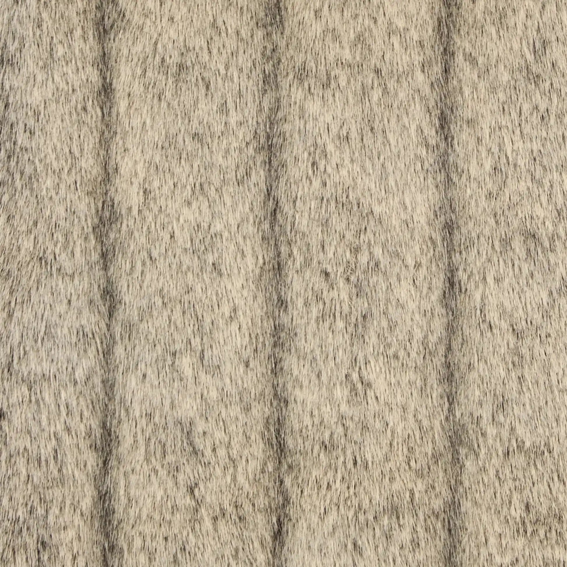 Brown Faux Fur Throw