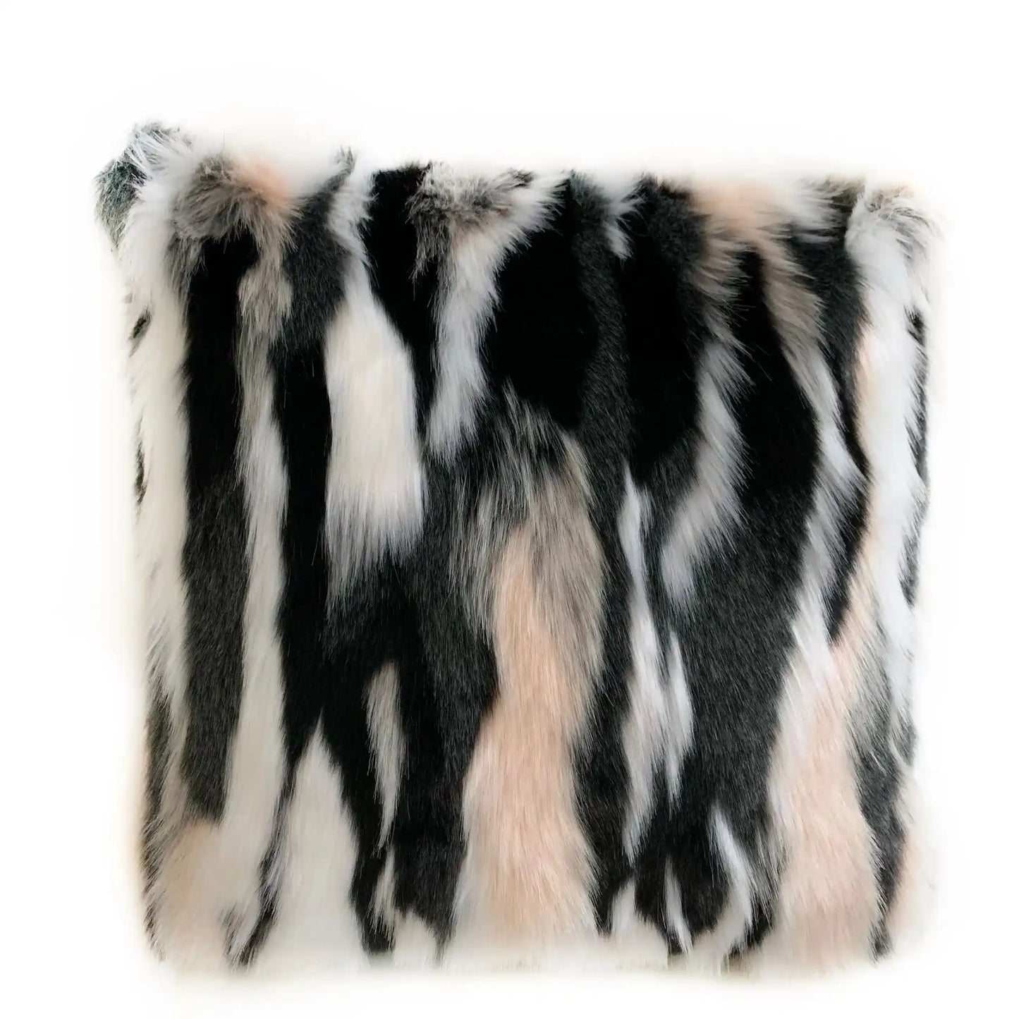Luxury Faux Fur Throw Pillow from RyeCentral