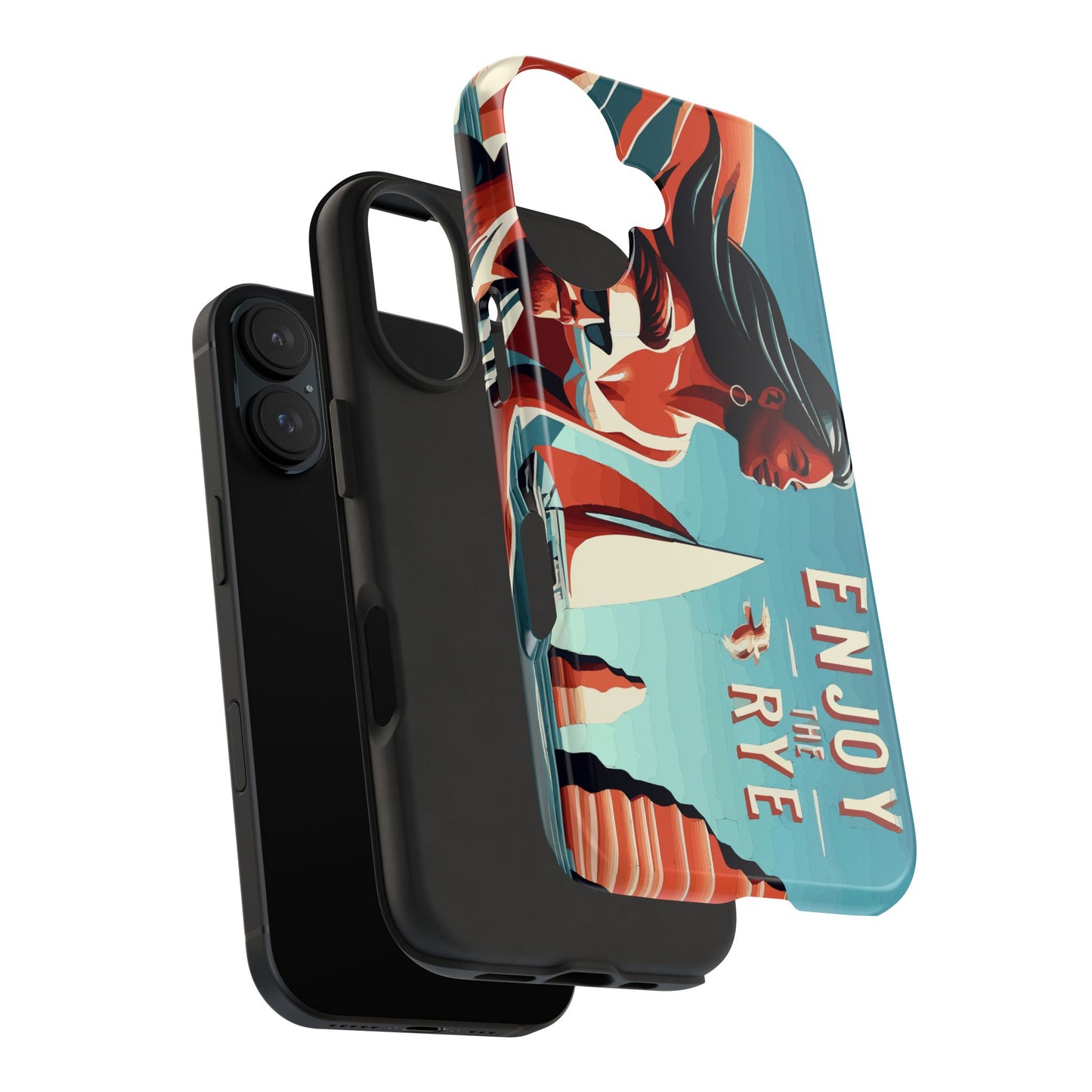 “Enjoy the Rye” Whiskey Theme Phone Cases