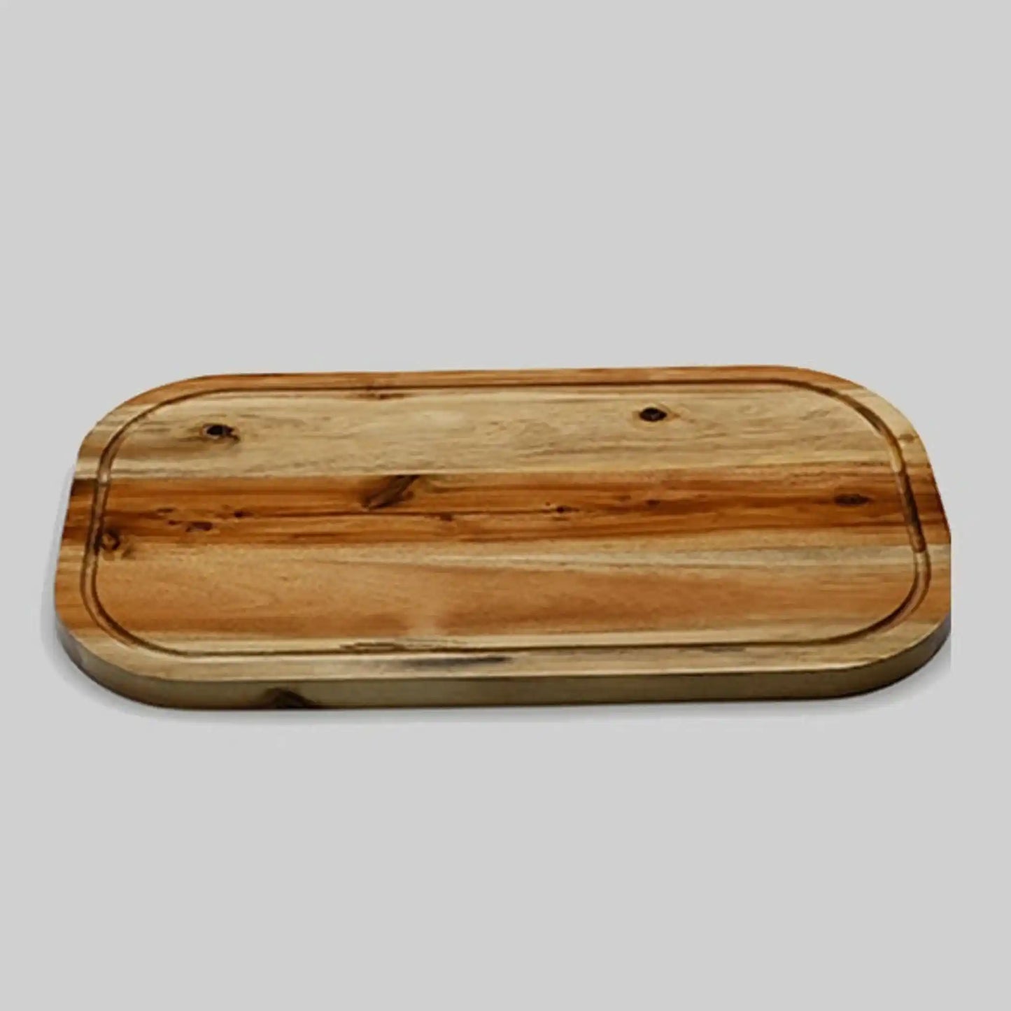 Acacia Serving Cutting Board Detailed