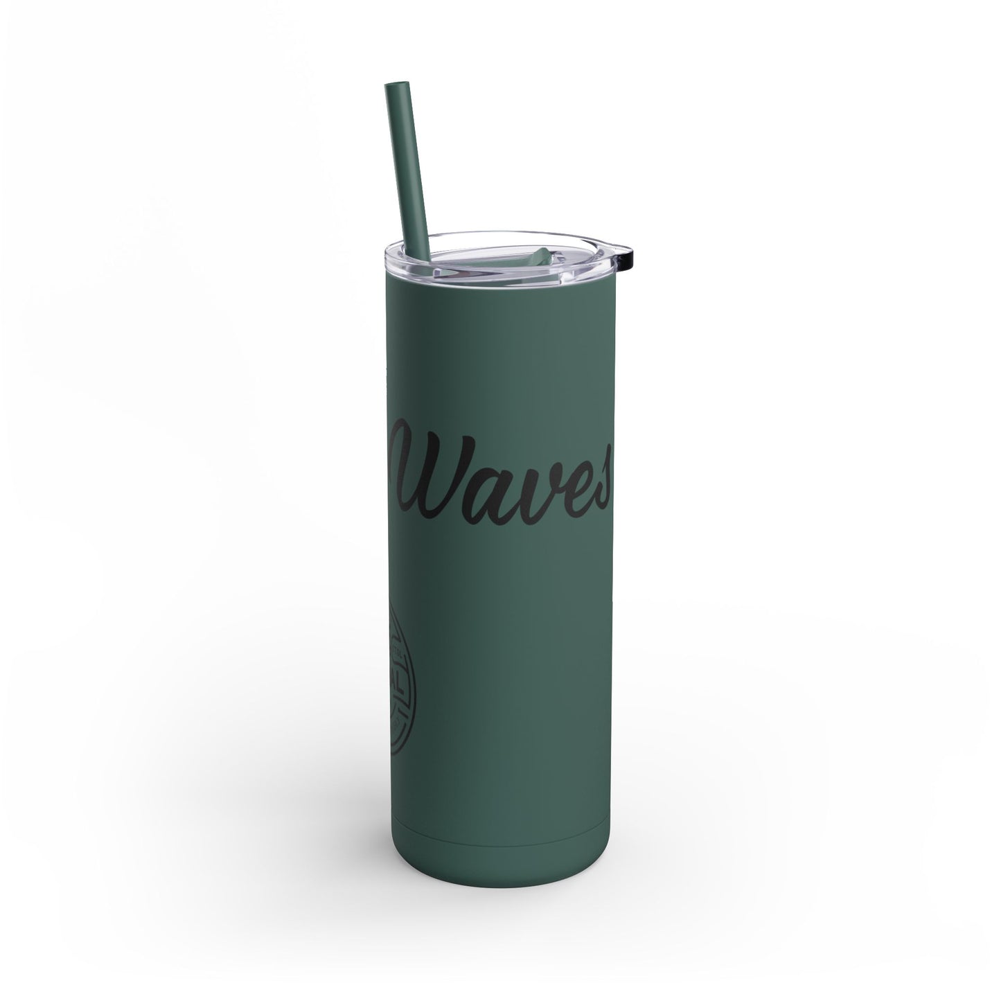 “Rye The Waves” Whiskey Themed Skinny Tumbler