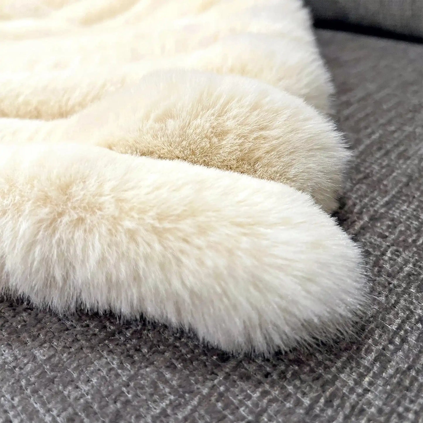 Cozy Faux Fur Throw for Whiskey Enthusiasts