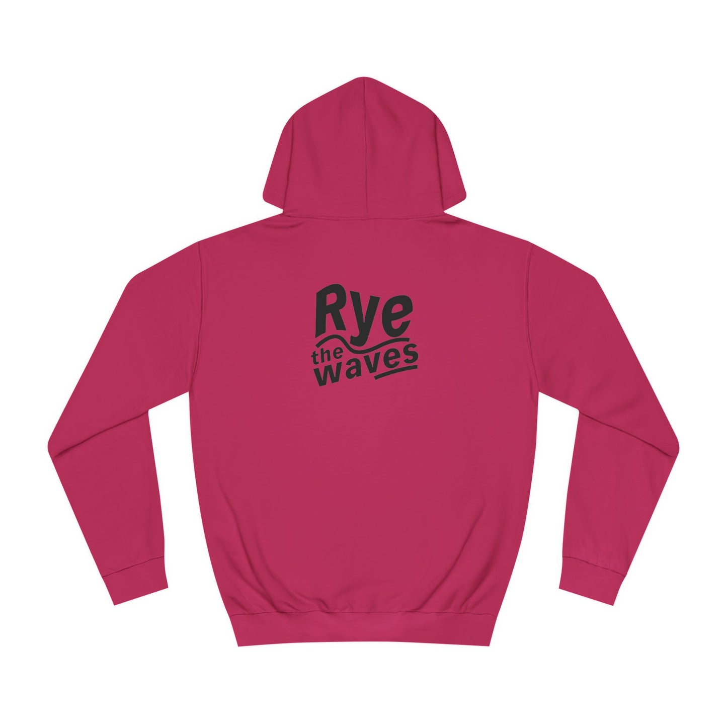 “Rye the Waves” Unisex Surf Whiskey Hoodie 2