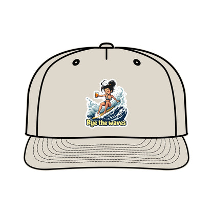 “Rye The Waves” Whiskey Surf Cap Model 2