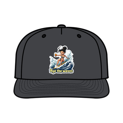 “Rye The Waves” Whiskey Surf Cap Model 2