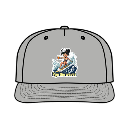 “Rye The Waves” Whiskey Surf Cap Model 2
