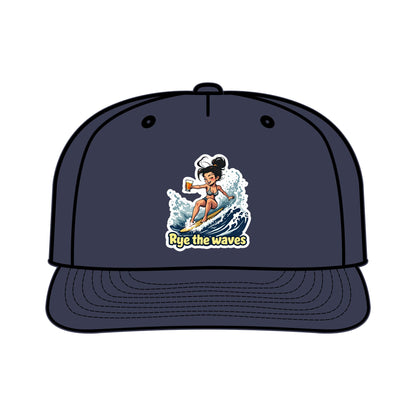“Rye The Waves” Whiskey Surf Cap Model 2