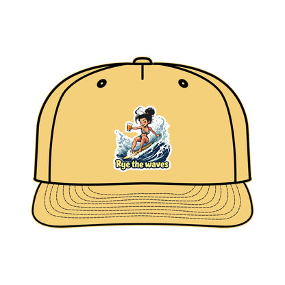 “Rye The Waves” Whiskey Surf Cap Model 2
