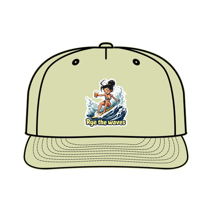 “Rye The Waves” Whiskey Surf Cap Model 2