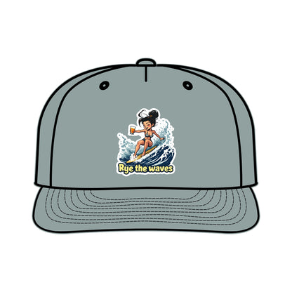 “Rye The Waves” Whiskey Surf Cap Model 2