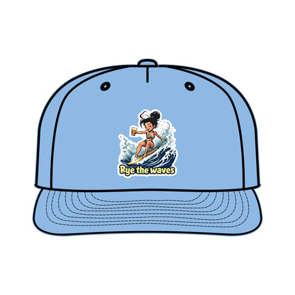 “Rye The Waves” Whiskey Surf Cap Model 2