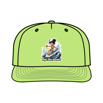 “Rye The Waves” Whiskey Surf Cap Model 2