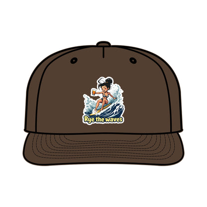 “Rye The Waves” Whiskey Surf Cap Model 2